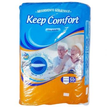 Absorvente Geriátrico Keep Comfort tamanho único com 50 unidades