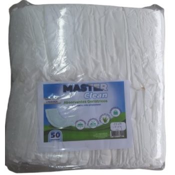 Absorvente Geriátrico Master Clean tamanho único com 50 unidades