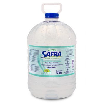 Álcool Gel Safra 70° Bactericida 5 Kg