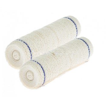 Atadura de Crepe Neve 13 Fios tamanho 15 cm x 1,8 m com 12 rolos