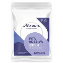 Fita Adesiva Hospitalar Crepe Missner 16mm x 50m