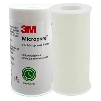 Micropore Branco 100mm x 10m 3M 