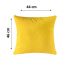 Capa Para Almofada Impermeável Napa Amarela 