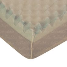 Protetor de Colchão PVC Impermeável Casal Bege