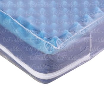 Protetor de Colchão PVC Impermeável Casal Zíper