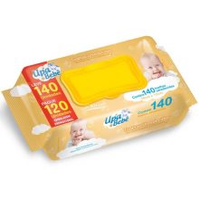 Toalhas Umedecidas Upa Bebê 19cm x 13cm com 140 unidades