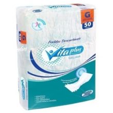 Fralda Geriátrica Vita Plus tamanho G com 50 unidades